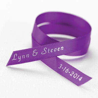 Printed Wedding Ribbons